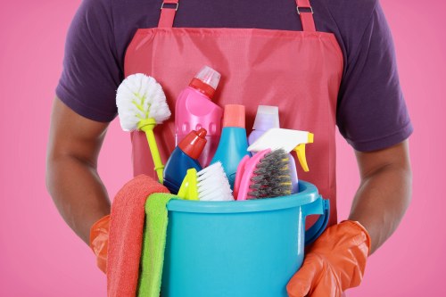 Spotless meeting room cleaned by office cleaners in E8