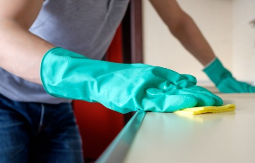 Inspection of a carpet cleaning issue after service