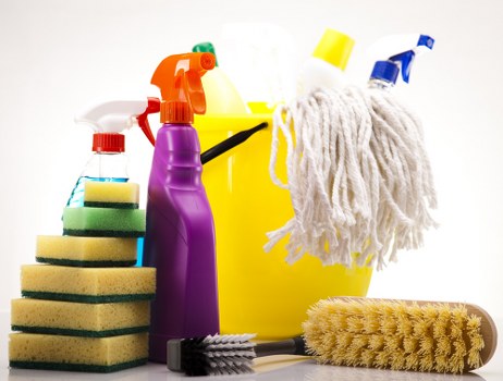 Waste handling and liability terms for cleaning services